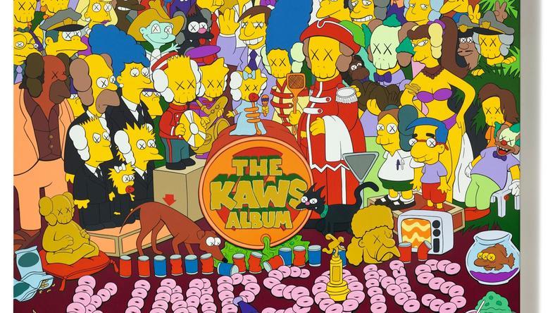 KAWS,曾经你当他只是UT,昨天他拍出一亿